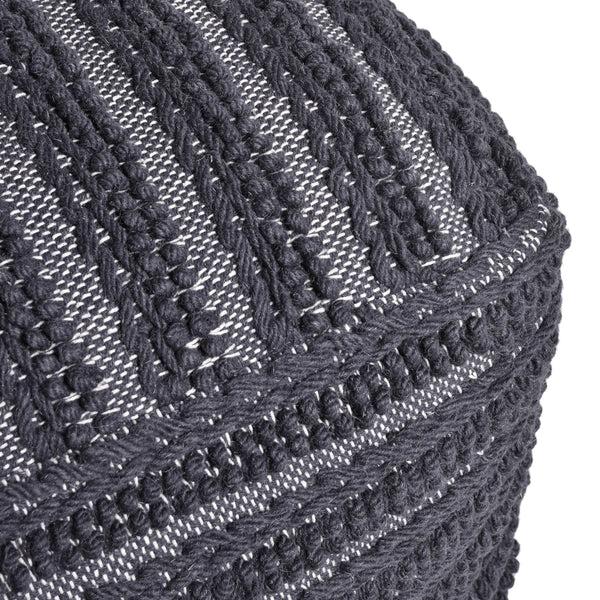 Gdf Studio Marcia Boho Handcrafted Large Fabric Square Pouf