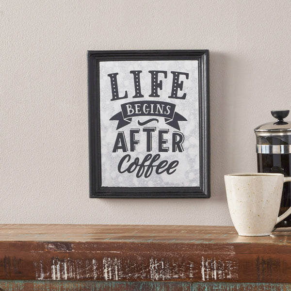 Gdf Studio Marguerite Inspirational Coffee Wall Art