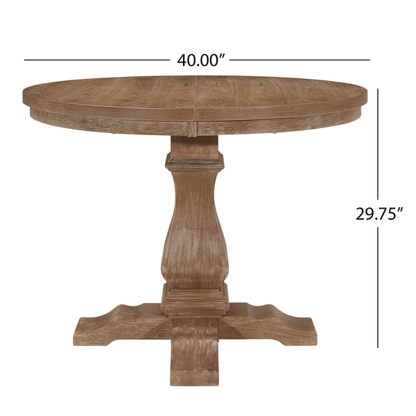 Gdf Studio Mariette French Country Wood And Cane 5 Piece Expandable Oval Dining Set