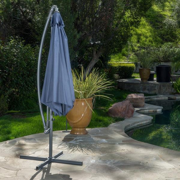 Gdf Studio Mariner Outdoor Water Resistant Canopy Umbrella