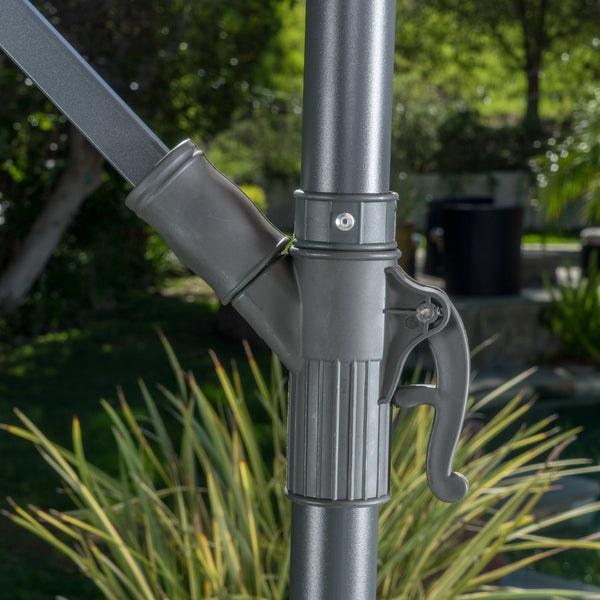 Gdf Studio Mariner Outdoor Water Resistant Canopy Umbrella