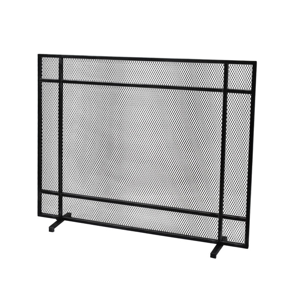 Gdf Studio Markus Modern Single Panel Iron Firescreen