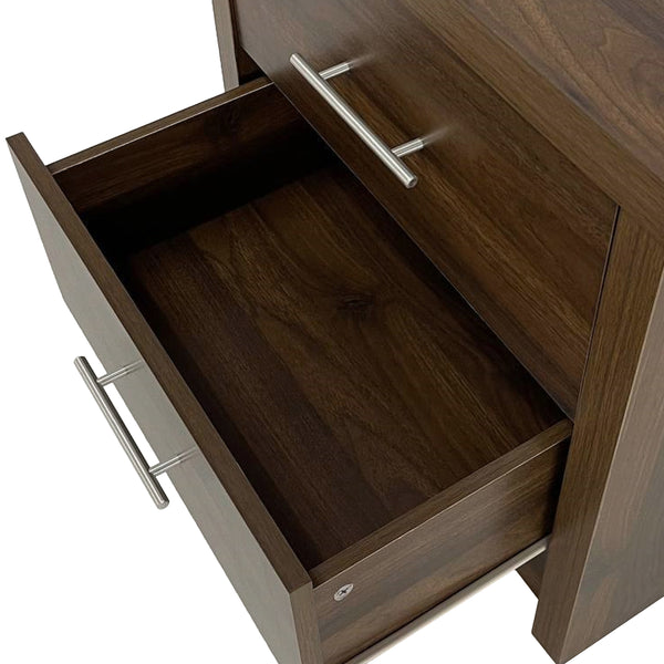 Gdf Studio Marlette Modern 3 Piece Double Dresser And Nightstand Bedroom Set