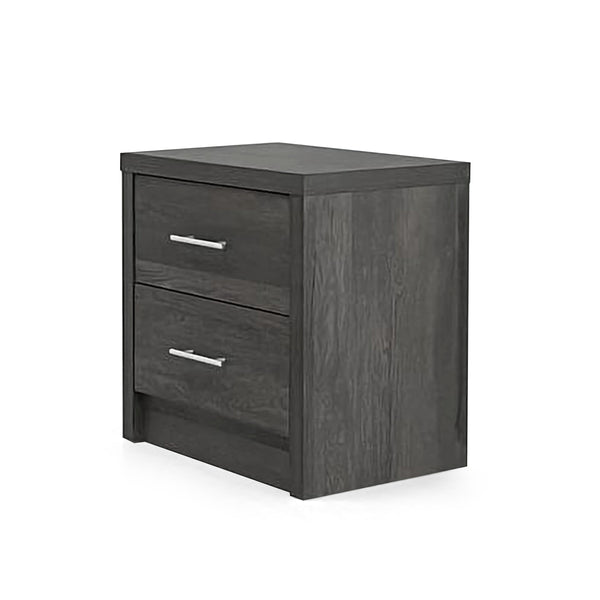 Gdf Studio Marlette Modern Faux Wood 2 Drawer Nightstand
