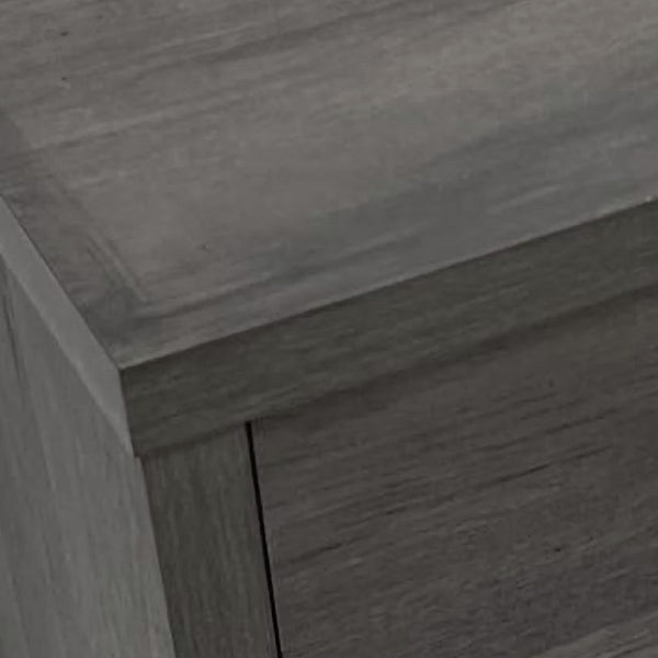 Gdf Studio Marlette Modern Faux Wood 2 Drawer Nightstand