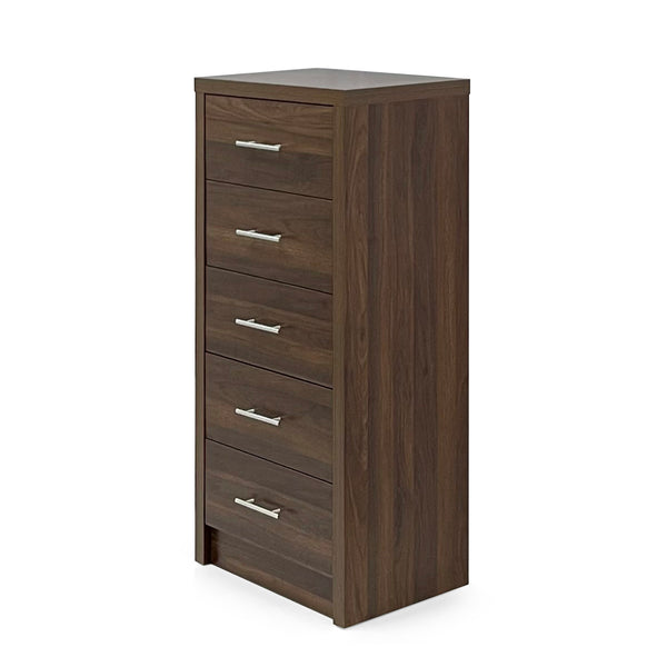 Gdf Studio Marlette Modern Faux Wood 5 Drawer Dresser