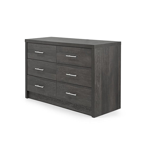 Gdf Studio Marlette Modern Faux Wood 6 Drawer Double Dresser