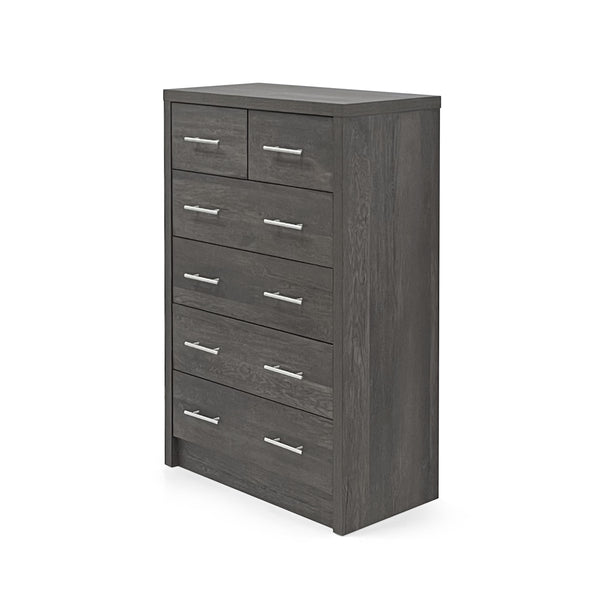 gdf studio Marlette Modern Faux Wood 6 Drawer Dresser