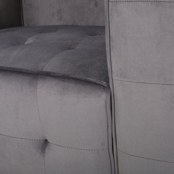 Gdf Studio Marwin Modern Glam Cube Velvet Club Chair