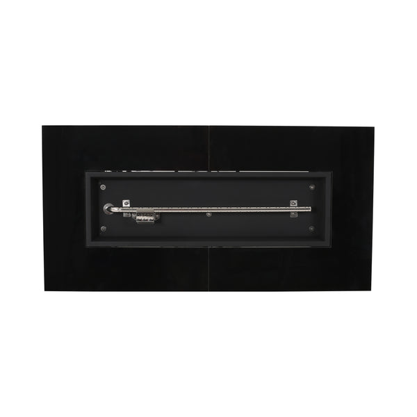 Gdf Studio Mattie Outdoor 40-Inch Rectangular Fire Pit