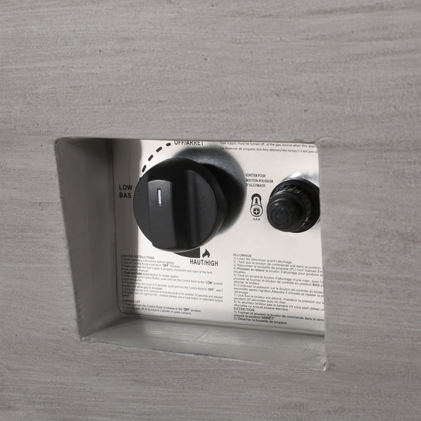 Gdf Studio Mattie Outdoor Modern 30-Inch Square Fire Pit