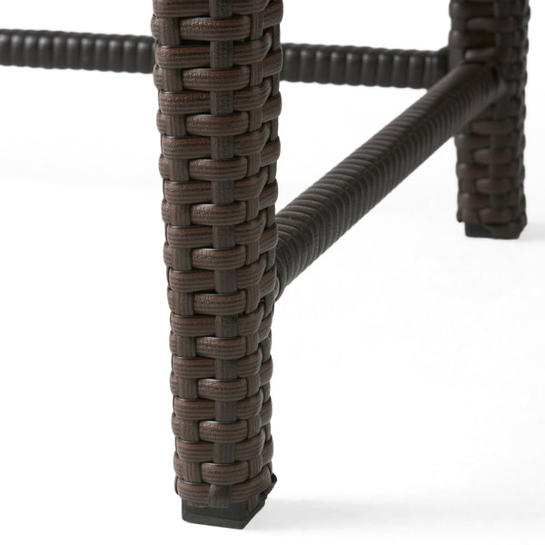 Gdf Studio Mayall Multibrown Wicker Nested Side Tables (Set Of 3)
