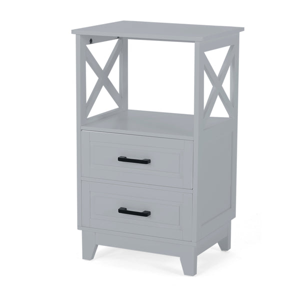Gdf Studio McCusker Modern Bathroom Storage Cabinet With Drawers