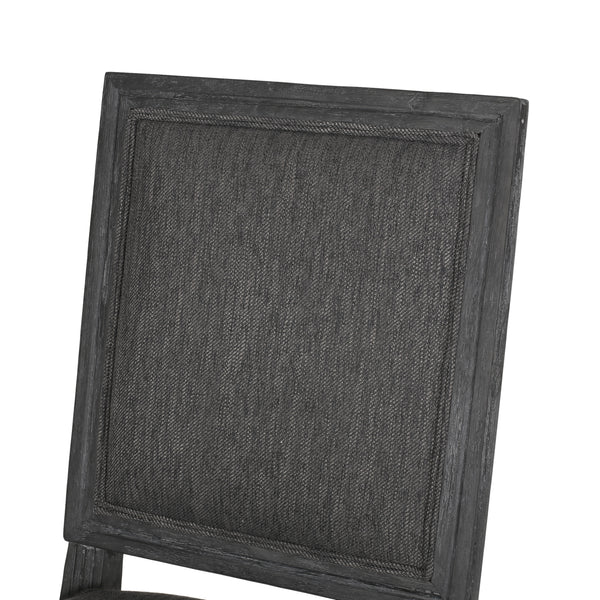 Gdf Studio McGillen Rustic Upholstered Swivel Office Chair