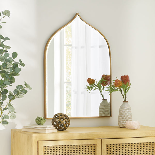 Gdf Studio McKay Contemporary Bell Shaped Wall Mirror