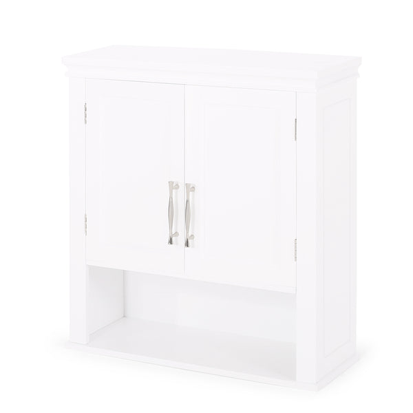 Gdf Studio Meader Modern Wall-Mounted Bathroom Storage Cabinet