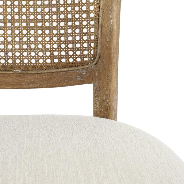 Gdf Studio Megar Modern Upholstered Dining Chair (Set Of 2)