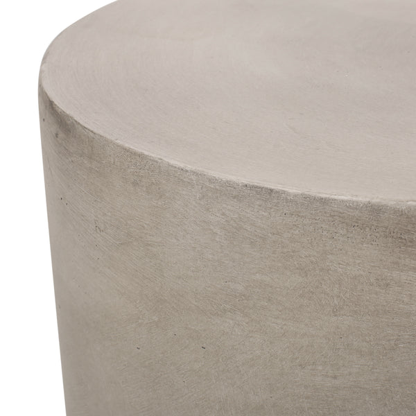 Gdf Studio Mekai Outdoor Lightweight Concrete Side Table