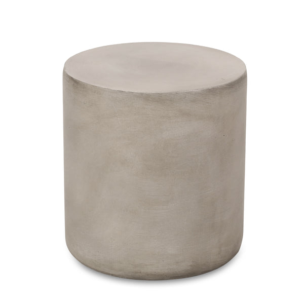 gdf studio Mekai Outdoor Lightweight Concrete Side Table