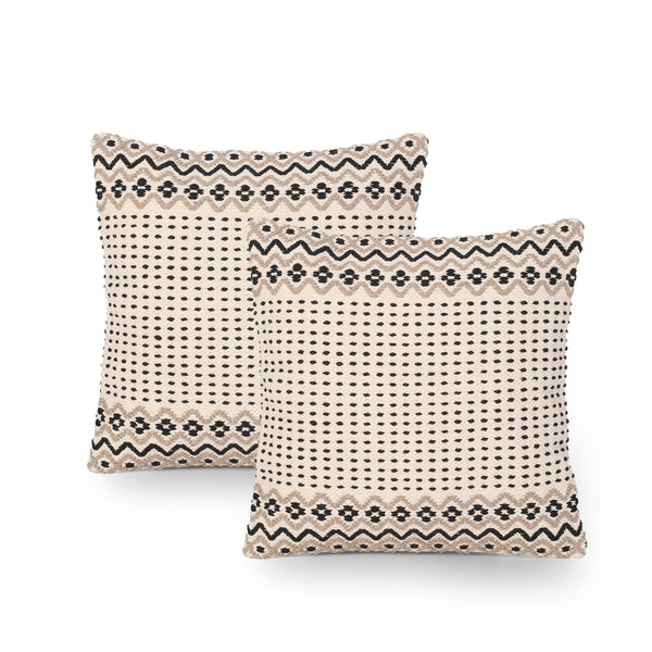 gdf studio Melisa Boho Cotton Throw Pillow (Set of 2)