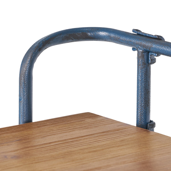 Gdf Studio Mercia Industrial Pipe Design 4 Shelf Etagere Bookcase