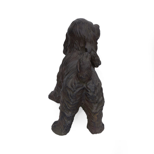 Gdf Studio Messiah Outdoor Cocker Spaniel Dog Garden Statue Brown Finish