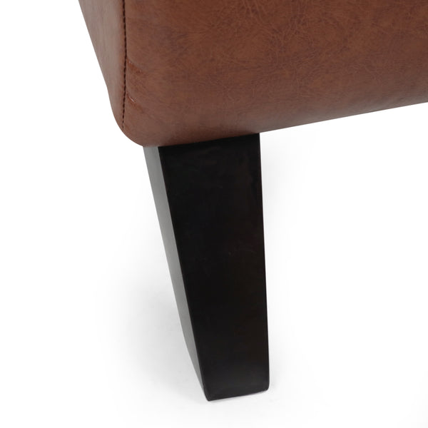 Gdf Studio Metter Contemporary Channel Stitch Chaise Lounge