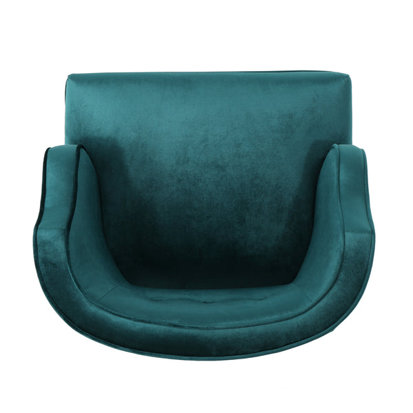 Gdf Studio Michaela Mid Century Modern Velvet Accent Chair