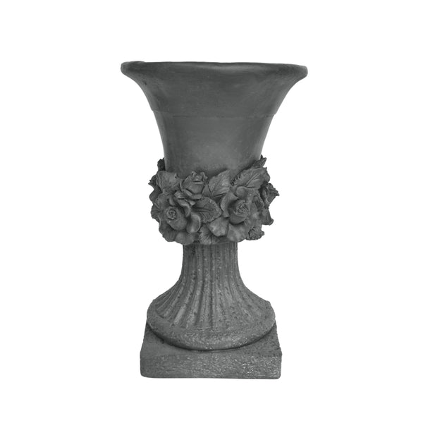 gdf studio Michaelia Chalice Garden Urn Planter Roman Botanical Lightweight Concrete