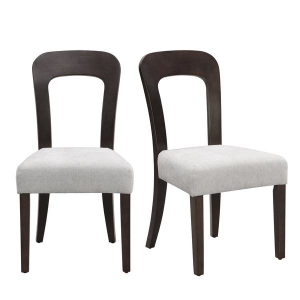 Gdf Studio Miost Upholstered Kitchen Dining Chairs Set Of 2