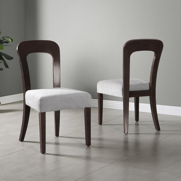 gdf studio Miost Upholstered Kitchen Dining Chairs Set of 2