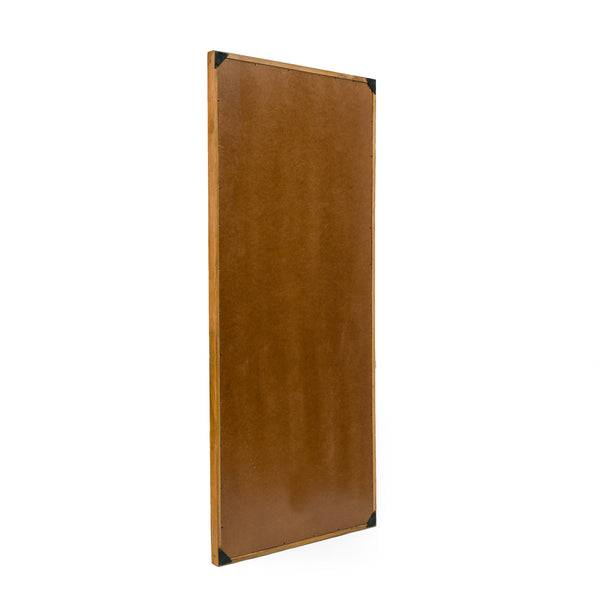 Gdf Studio Miske Rustic Handcrafted Mango Wood Standing Mirror Natural