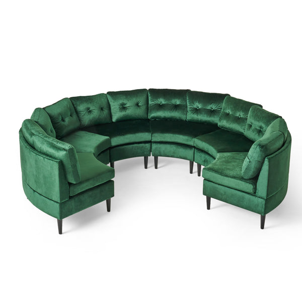 gdf studio Modesty Glam Velvet Modular 6 Seater Sectional