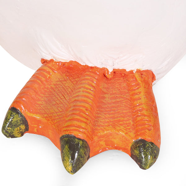 Gdf Studio Mohar Outdoor Decorative Goose Planter White And Blue