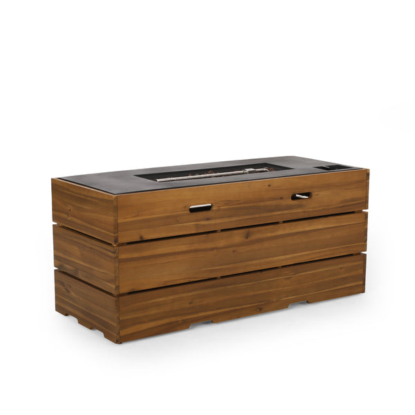 Gdf Studio Moloney Outdoor 40 000 BTU Rectangle Fire Pit