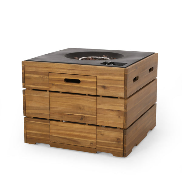 gdf studio Moloney Outdoor 40 000 BTU Square Fire Pit