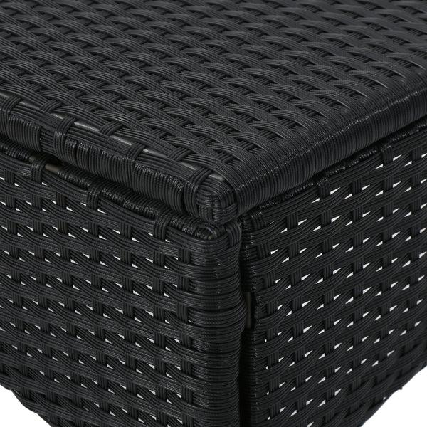 Gdf Studio Montague Outdoor Wicker Loveseat And Coffee Table Set