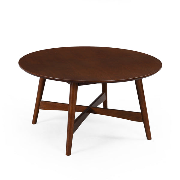 gdf studio Murdock Mid-Century Modern Wood Coffee Table