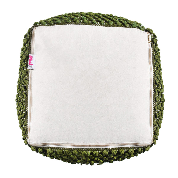 Gdf Studio Naholo Boho Handcrafted Fabric Cube Pouf