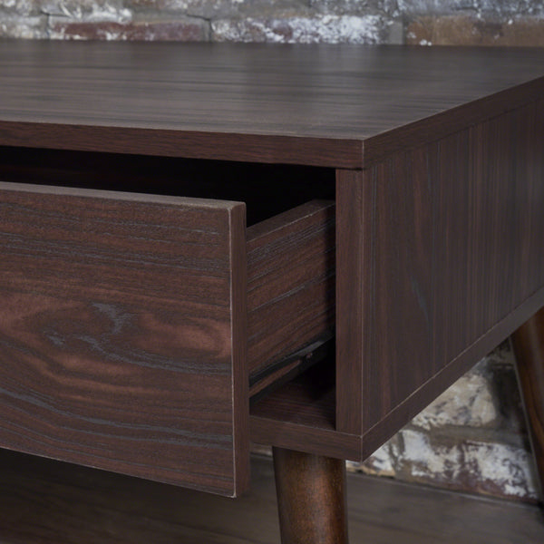 Gdf Studio Naomi Mid Century Modern Finished Fiberboard Coffee Table