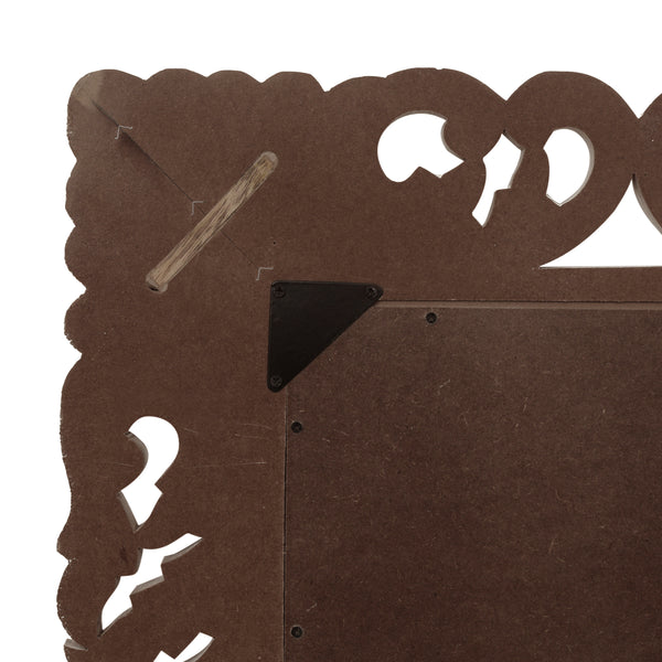 Gdf Studio Negley Traditional Handcrafted Standing Mirror White