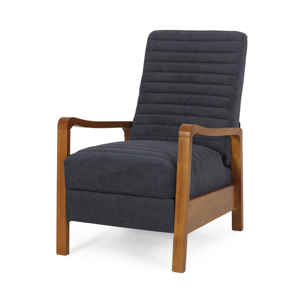 Gdf Studio Neihart Contemporary Fabric Channel Stitch Pushback Recliner