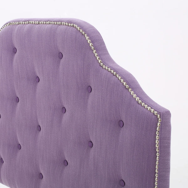 Gdf Studio Nena Light Purple Fabric Kid's Twin Headbaord