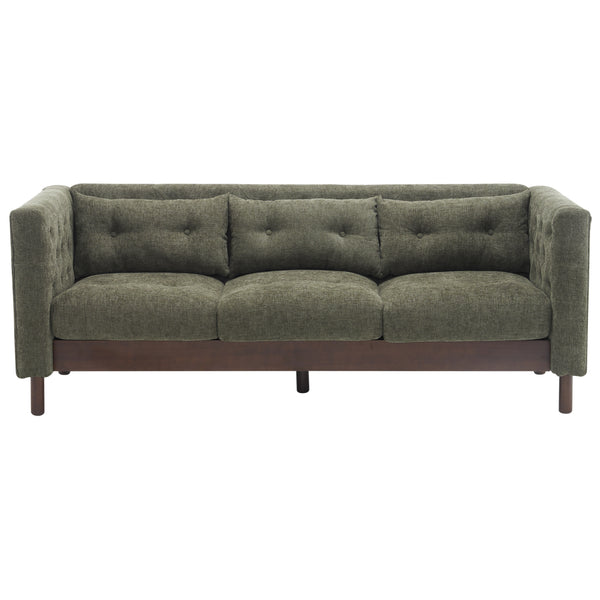 gdf studio Noirae Upholstered Sofa Modern 3-seater Sofa Couch with Tufted