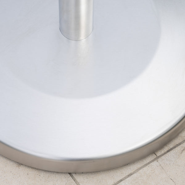 Gdf Studio Norcross 50lbs Stainless Steel Round Umbrella Base