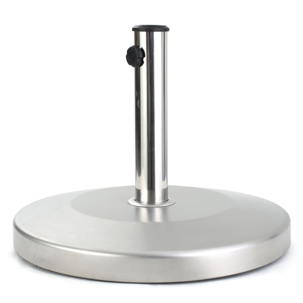 gdf studio Norcross 50lbs Stainless Steel Round Umbrella Base