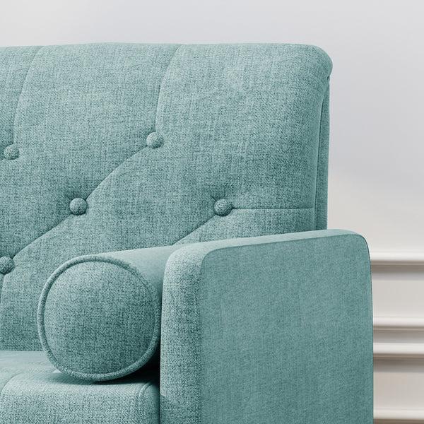 Gdf Studio Nour Mid Century Modern Armchair And A Half