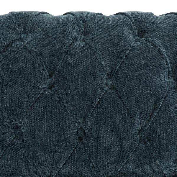 Gdf Studio Nystrom Chesterfield Fabric Tufted 3 Seater Sofa