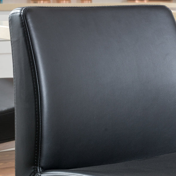 Gdf Studio October 30-Inch Bonded Leather Barstool (Set Of 2)