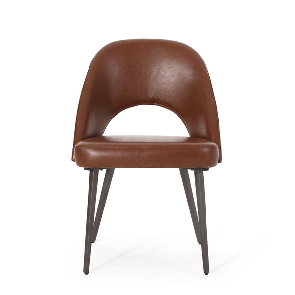 Gdf Studio Odum Abbeville Contemporary Open Back Dining Chairs Set Of 2